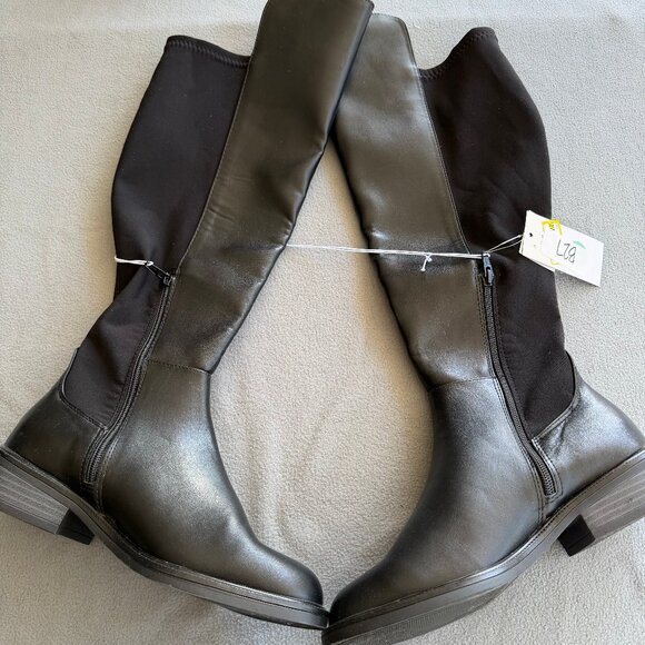 Women’s Hope Boots with Memory Foam Insole – A New Day™ Black 8.5 - Picture 5 of 12